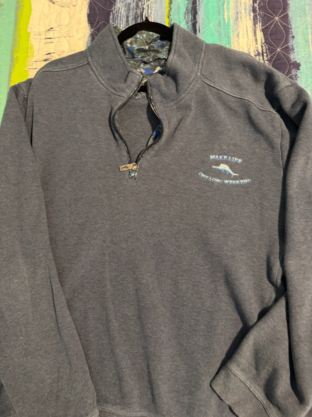 Tommy Bahama 1/4 Zip Sweater